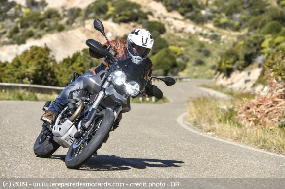 C'est en Sardaigne que l'on a testé la V85 TT