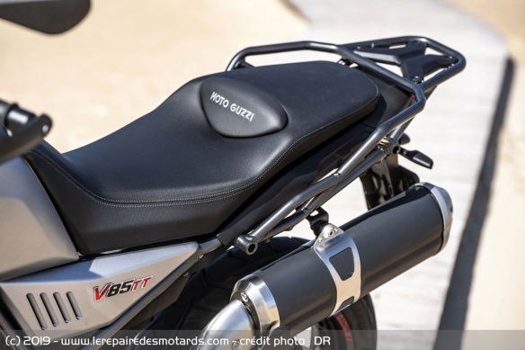 Selle de la Moto Guzzi V85 TT