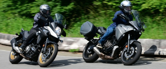 Comparo moto Suzuki V-Strom 650 XT / Yamaha Tracer 7 GT