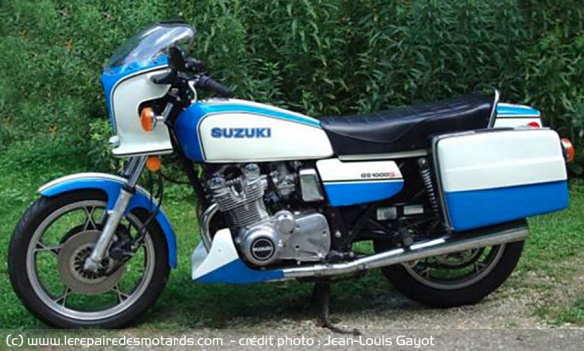 Valises sur Suzuki GS 1000 S