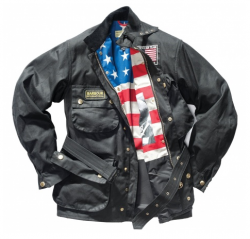 Veste barbour shop moto homme