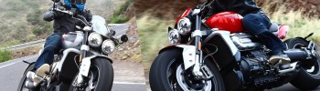 Essai motos Triumph Rocket 3 R et GT