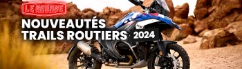 Emission TV moto : les nouveauts trails 2024