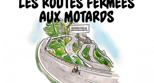 Les restrictions de circulation des deux-roues gagnent l'Europe avec de plus en plus de routes fermes  la moto 