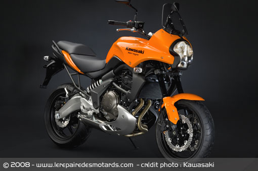 Kawasaki Versys orange