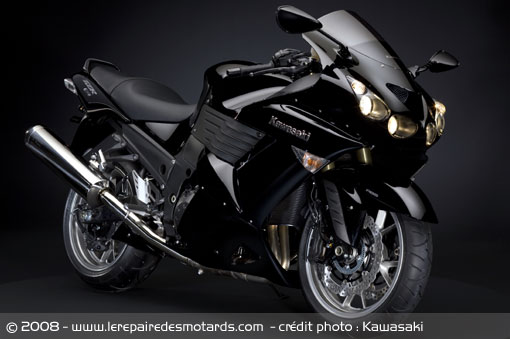 Kawasaki ZZR 1400  noir