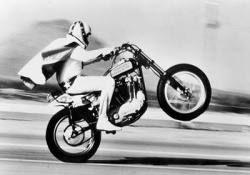 Pilote de légende : Evel Knievel (photo : DR)