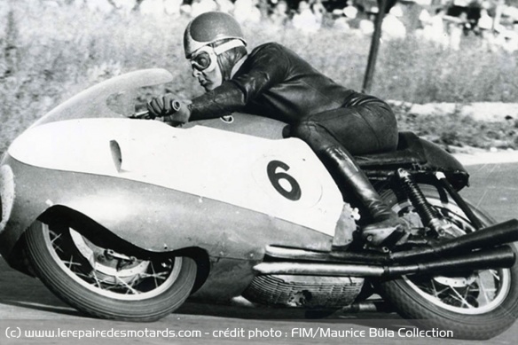 Libero Liberati fut le dernier champion avec Gilera en 500 GP Libero Liberati fut le dernier champion avec Gilera en 500 GP