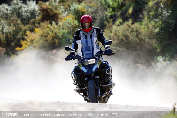 Essai du Dunlop Trailsmart en tout-terrain avec BMW GS 1200