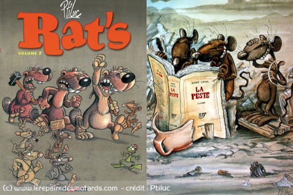 La saga Rat's connut aussi un grand succès. Le projet d'en faire un dessin animé reste d'actualité...