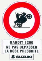 Culture Pub   saga Suzuki Bandit GSF  publicits motos