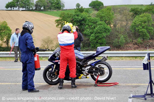 Arrêt au stand au WERC Pau