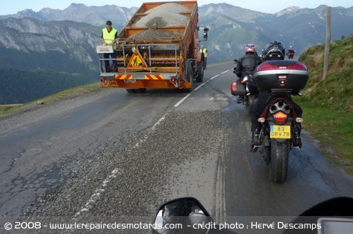 Raid 100 cols graviers