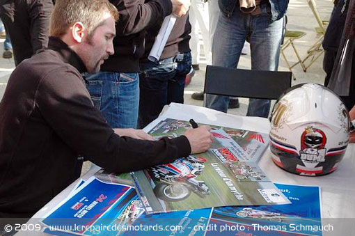 24h Mans Moto autographes