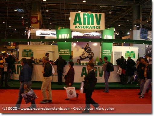 AMV - Assurance et assureurs sur le Mondial du Deux-Roues 2005