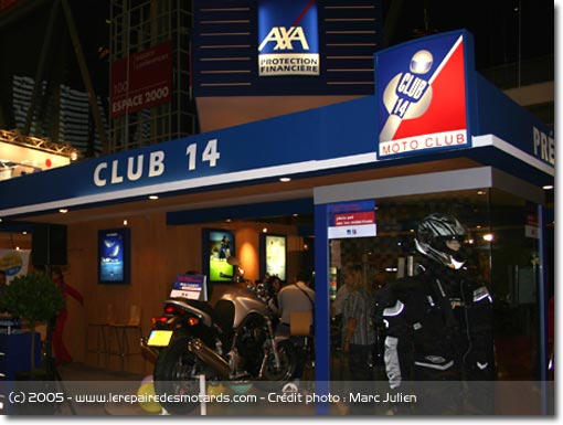 Club 14 - Assurance et assureurs sur le Mondial du Deux-Roues 2005