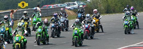 Coupe Kawa ER-6  - la course