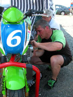 Pr&eacute;paration moto Kawasaki ER-6