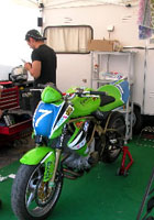 Pr&eacute;paration moto Kawasaki ER-6