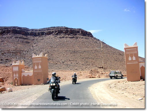 Morocco Triumph Tiger Adventure