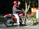 Permis moto avec la moto école Monneret