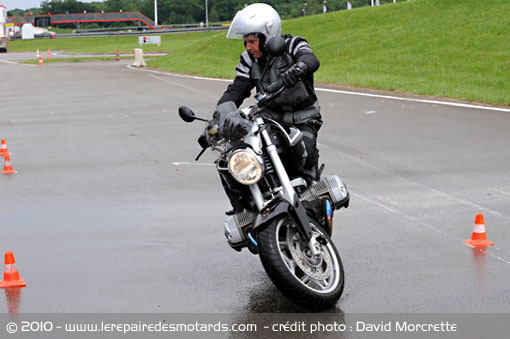 Exercice lent entre les cones