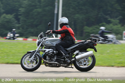 Tour de chauffe sur la piste