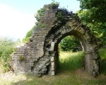 Ruines du ch�teau de Joyeuse Garde (c) Henri Moreau