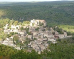 Vue sur le village de Bruniquel (c) Jules78120