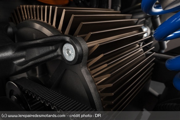 La moto électrique : moteur de Zero