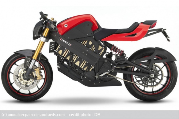 La moto électrique : Brammo