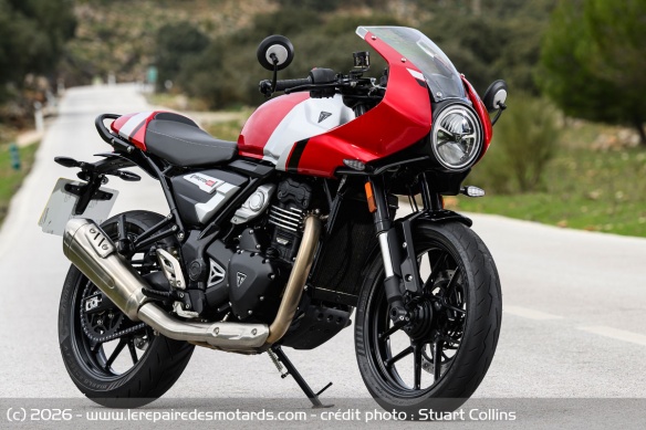 La Triumph Thruxton 400
