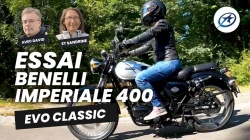 Essai moto Benelli Imperiale 400