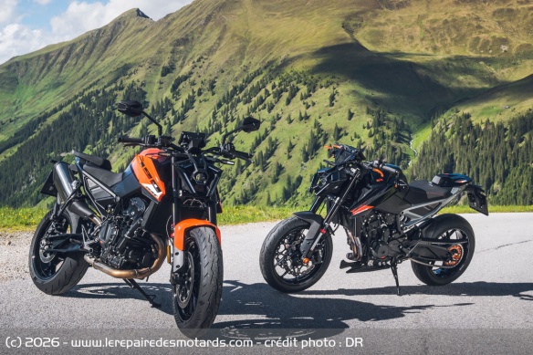 Le roadster KTM 790 Duke