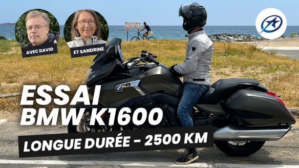 Essai BMW K1600 Bagger