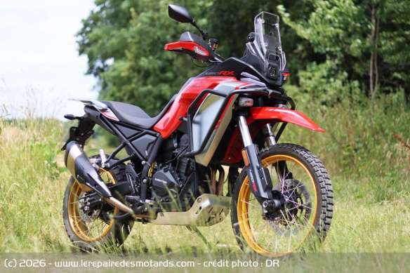 Le trail QJMotor SRT 450 RX
