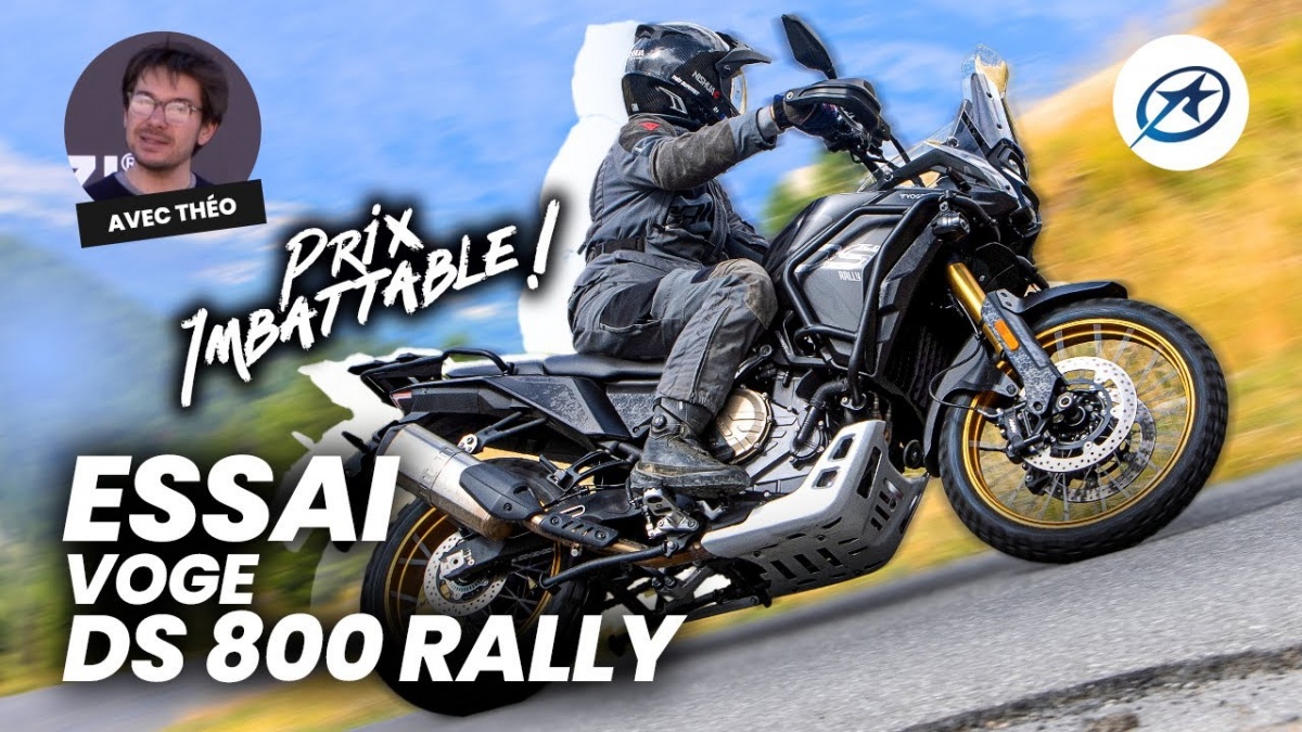 Essai trail Voge DS800X Rally