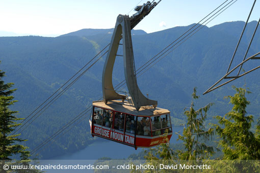 Téléphérique de Grouse Mountain à Vancouver