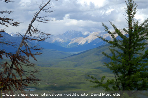 Panorama à partir du lac