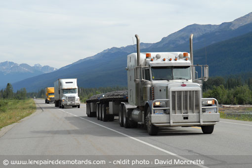 Trucks de routiers canadiens