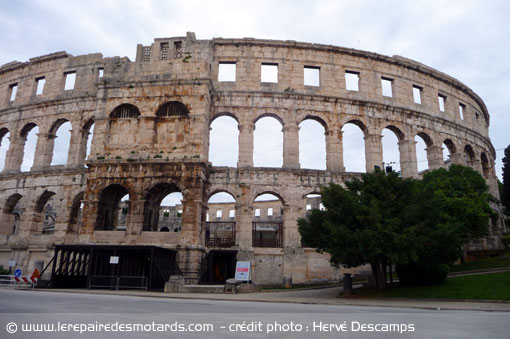 Ruines romaines de Pula