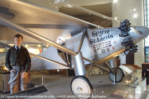 Réplique du célèbre Spirit of St. Louis de Charles Lindbergh