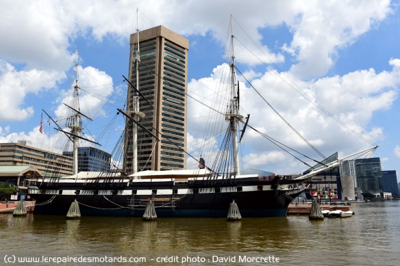 Le musée maritime avec ses bateaux hitoriques ou historic ships à Baltimore