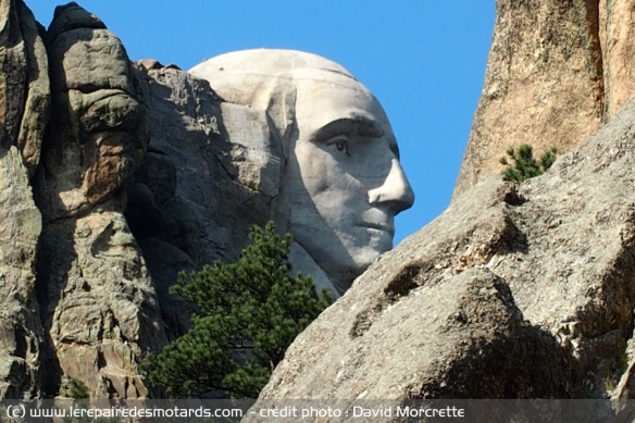 Le Président Washington au Mont Rushmore