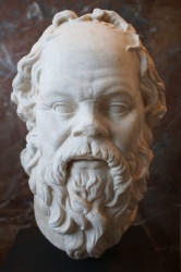 Sculpture de Socrate 