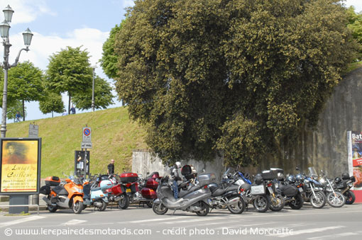 Parking &agrave; Lucca