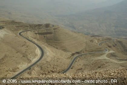 Jordanie : panorama depuis la Route des Rois