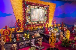 Un autel lors de la Día de los Muertos