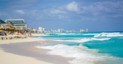 La plage de Cancun