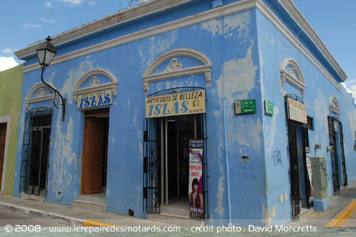 Rues de Campeche Mexique